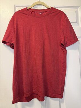 Sonoma Goods for Life Red Crew Neck Tee